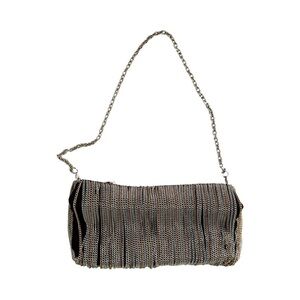 BCBGMAXAZIA Metallic Chain Evening bag